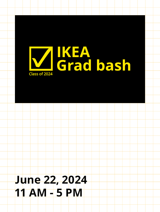 IKEA Grad bash