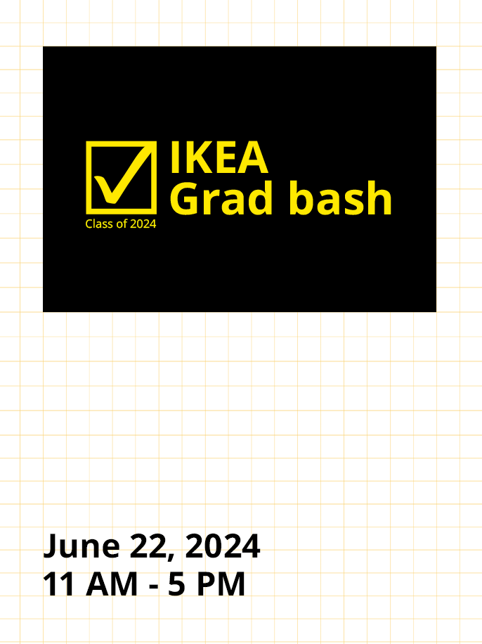 IKEA Grad bash