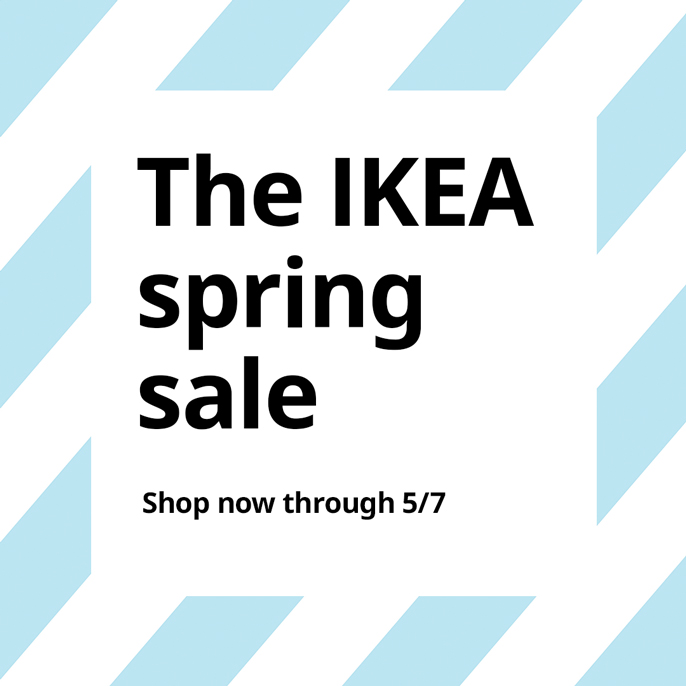 The IKEA spring sale