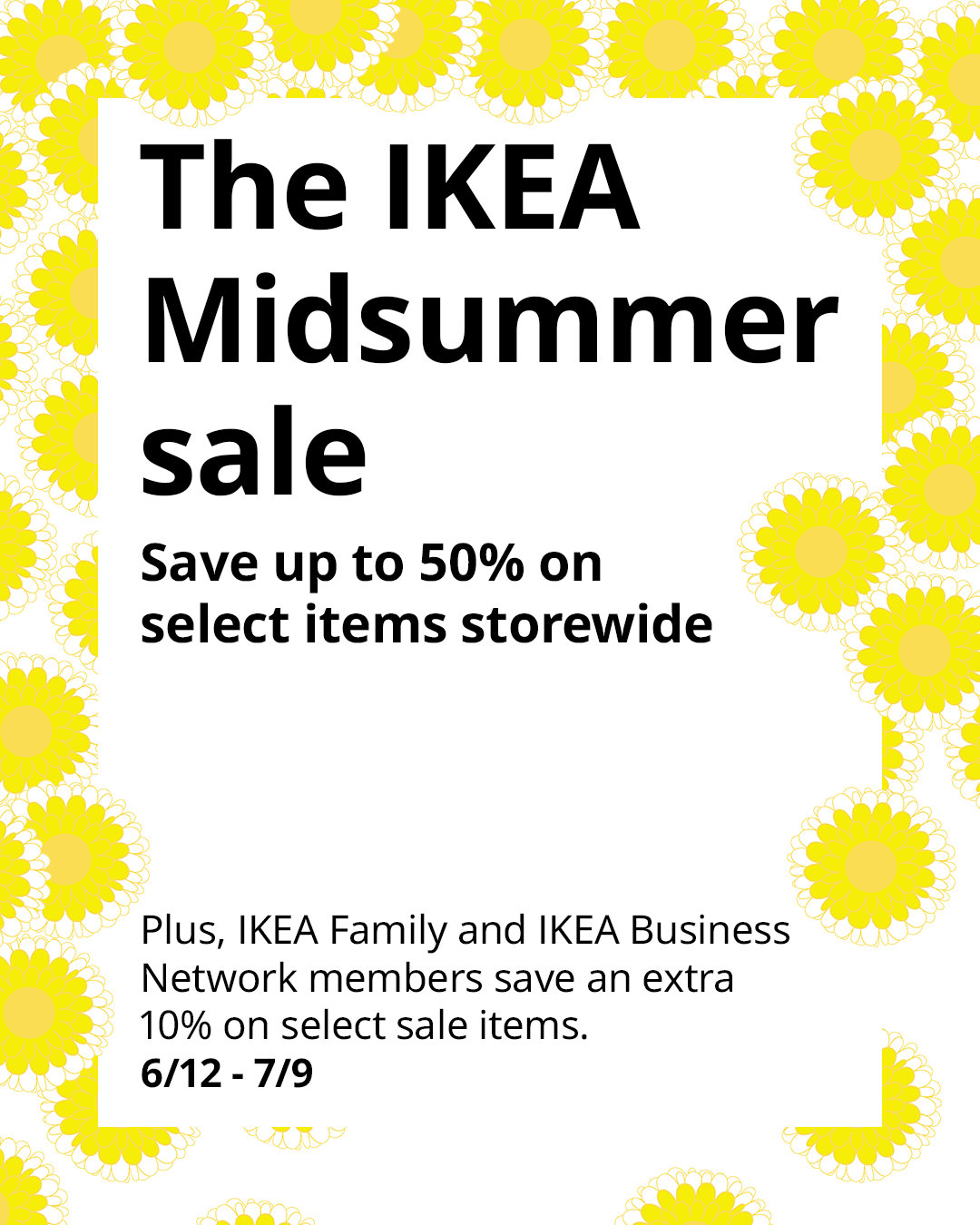 The IKEA Midsummer Sale