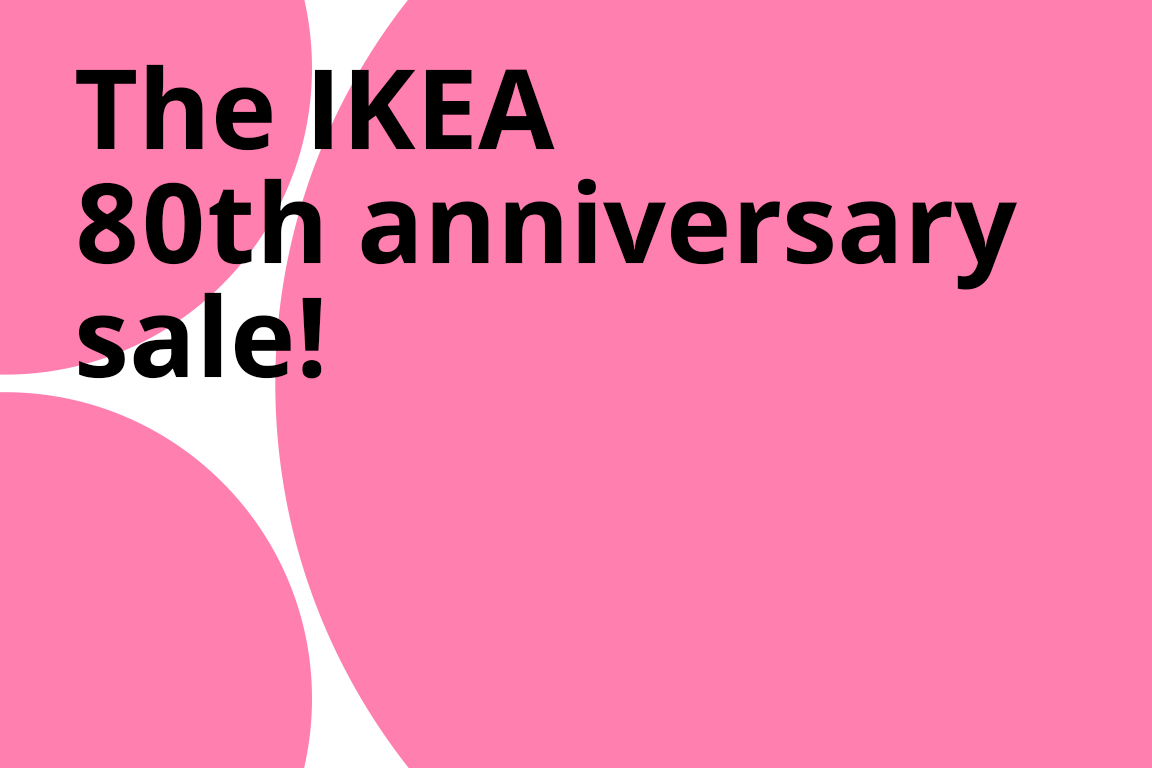 80th anniversary sale