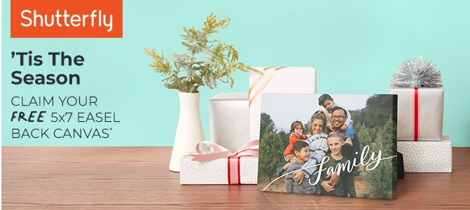 Tis The Season CLAIM YOUR FREE 5x7 EASEL BACK CANVAS*