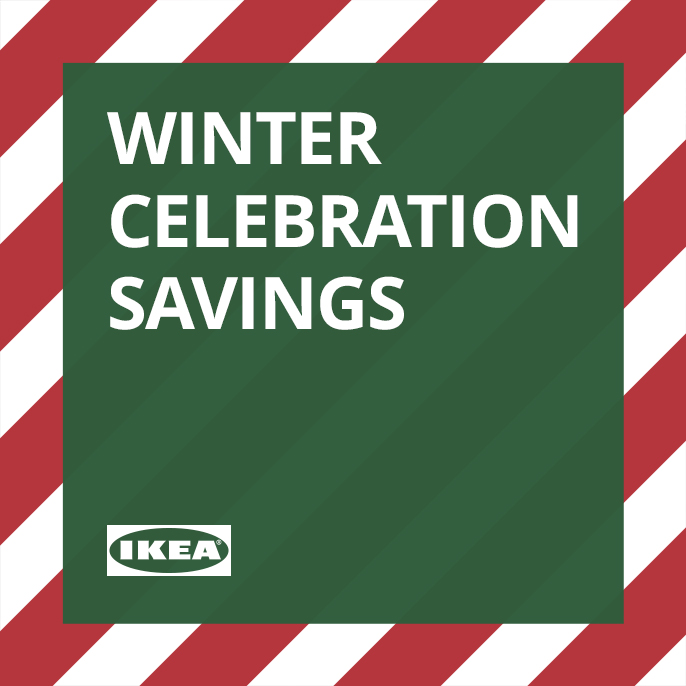 Winter Celebration Savings Event.