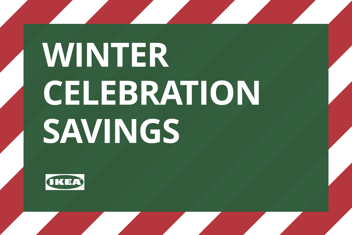 Winter Celebration Savings Event.